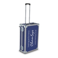 ChamSys Flight Case for MagicQ MQ250M Lighting Console with Wheels - Blue