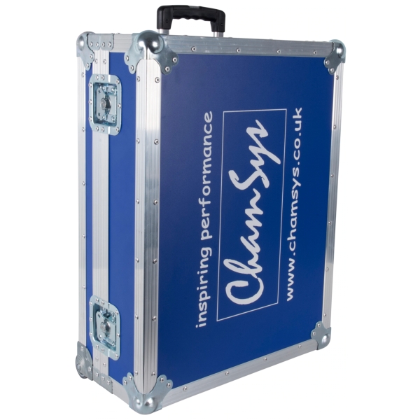 ChamSys Flight Case for MagicQ MQ80 Compact Console with Wheels - Blue