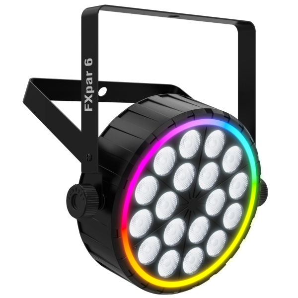 Chauvet DJ FXPar 6 RGBW LED PAR Can with RGB LED Ring