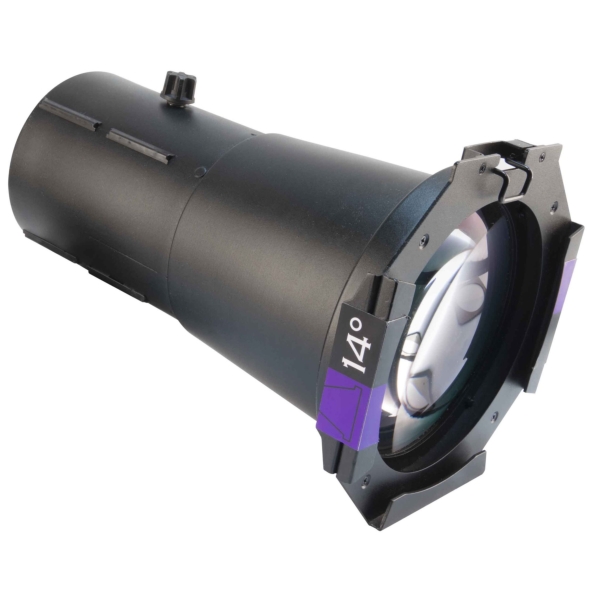 Chauvet Pro 14 Degree Ovation Ellipsoidal HD Lens Tube - Black - Lens Tube Only - NO LIGHT ENGINE INCLUDED