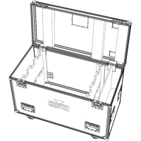 Chauvet Flight Case for 6x Chauvet COLOBand Q4 IP Chauvet Flight Case for 6x Chauvet COLOBand Q4 IP