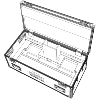 Chauvet Flight Case for 2x Chauvet COLORado PXL Curve12 Chauvet Flight Case for 2x Chauvet COLORado PXL Curve12