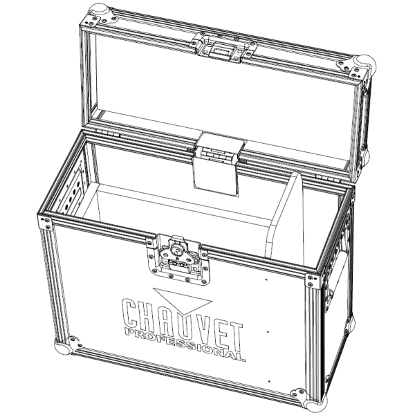 Chauvet Flight Case for 1x Chauvet Color Strike M (Version 2)