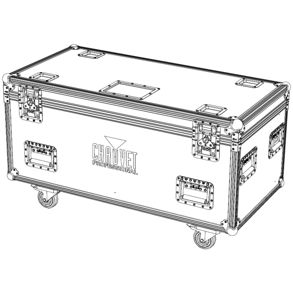 Chauvet Flight Case for 6x Chauvet Color Strike M (Version 2)