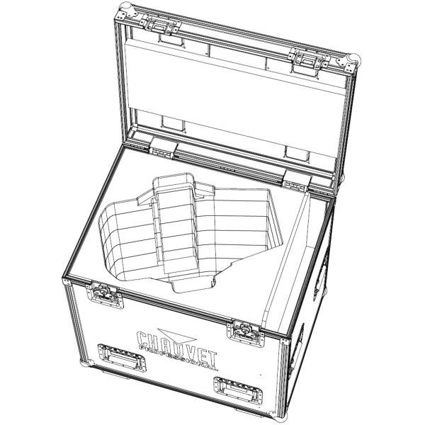 Chauvet Flight Case for 1x Chauvet Maverick Silens 2 Profile