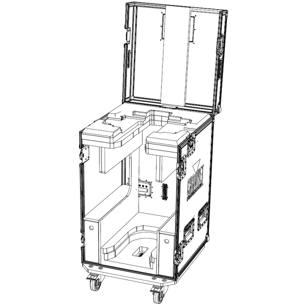 Chauvet Flight Case for 1x Chauvet Maverick Storm 4 Profile