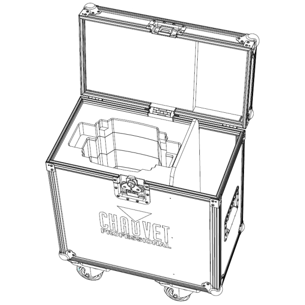 Chauvet Flight Case for 1x Chauvet Rogue Outcast 1L Beam