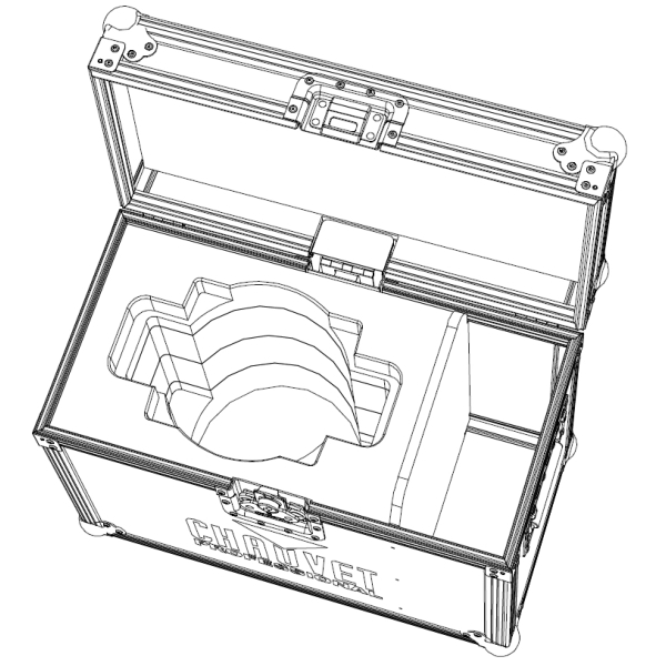 Chauvet Flight Case for 1x Chauvet Rogue R2 Wash and R2X Wash