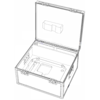Chauvet Flight Case for 1x Chauvet Vesuvio II (Easy Case) - With Out Wheels