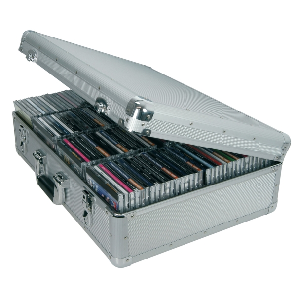 Citronic CDA:120 Aluminium CD Flight Case for 120 CDs