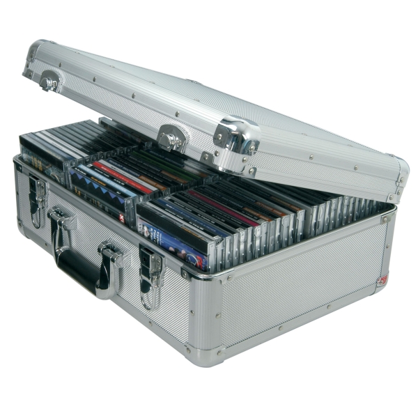 Citronic CDA:80 Aluminium CD Flight Case for 80 CDs