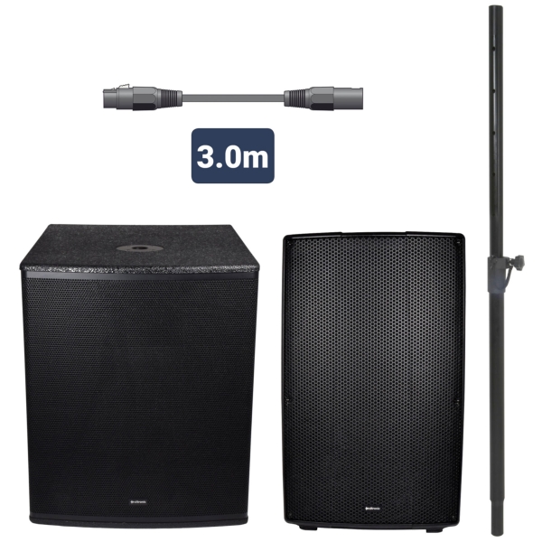 Citronic MonoSound H CL1518A Bundle, 1070W