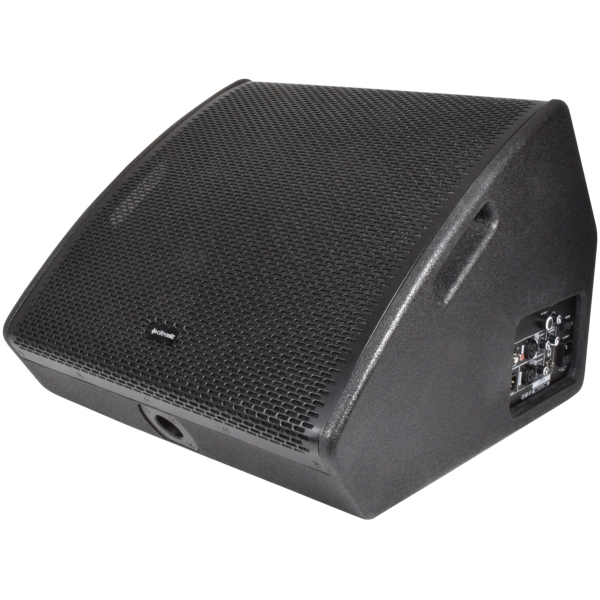 Citronic CM15A 15-Inch Active Coaxial Wedge Monitor Speaker with Bluetooth, 350W