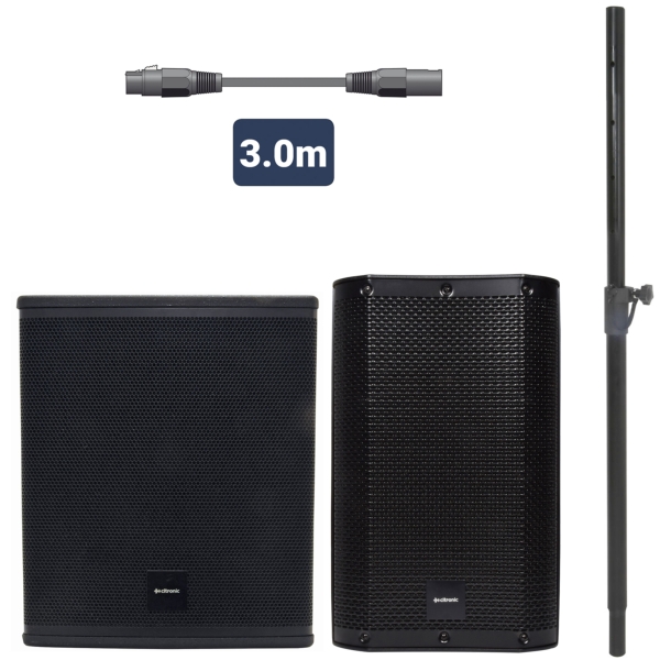 Citronic MonoSound B CS1012A Bundle, 620W