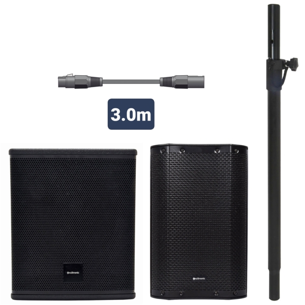 Citronic MonoSound A CS810A Bundle, 500W