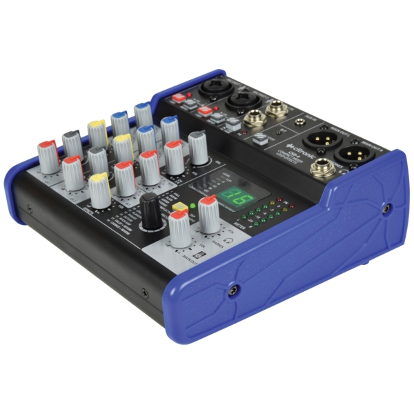 Citronic CSD-4 Notebook Mixer with Digital Effects Processor and Bluetooth