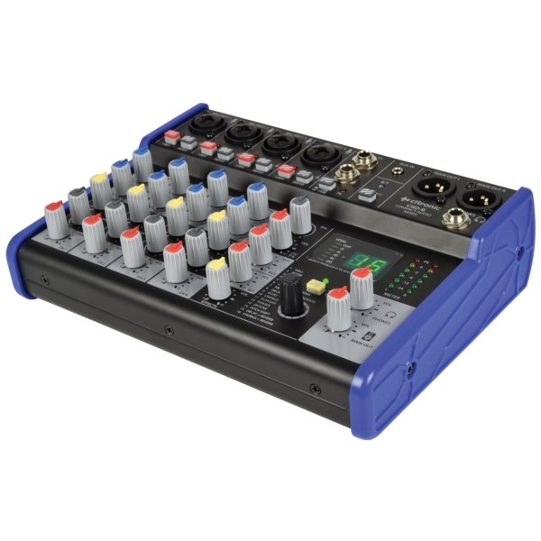 Citronic CSD-6 Notebook Mixer with Digital Effects Processor and Bluetooth