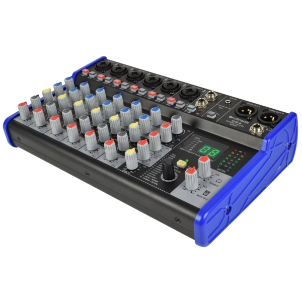 Citronic CSD-8 Notebook Mixer with Digital Effects Processor and Bluetooth