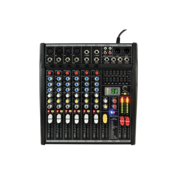 Citronic CSL-8 8-Channel Compact Analogue Mixer