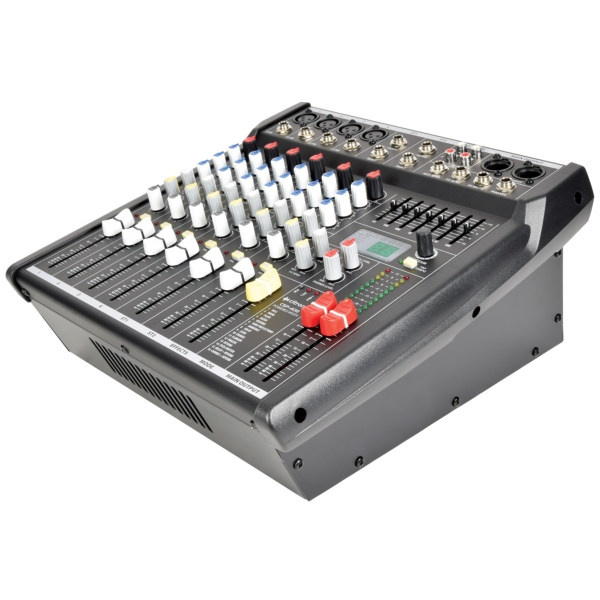 Citronic CSP-408 8-Channel Compact Powered Mixer, 2x 200W @ 4 Ohms