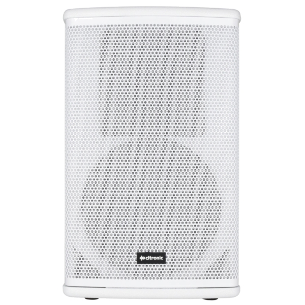 Citronic CUBA-6AW Active 6.5-Inch Full-Range Speaker with DSP & Bluetooth, 100W - White