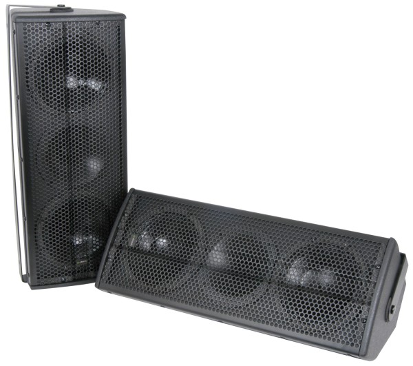 Citronic CX-1608B 6.5 Inch Passive Speaker Pair, 160W @ 8 Ohms - Black