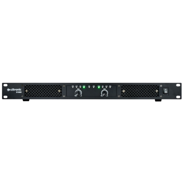 Citronic D1800 Class-D Power Amplifier, 2x 900W @ 4 Ohms