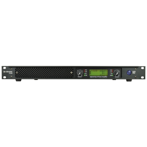 Citronic H1600 Hybrid Class-H Power Amplifier, 2x 650W @ 4 Ohms