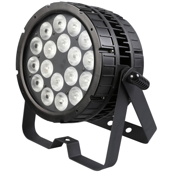 Citronic HIPAR-200 RGBLA/UV Weatherproof LED PAR Can, 18x 15w - IP65