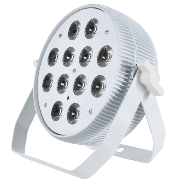 Citronic MagicPAR-80W RGBWA/UV Fanless LED PAR Can, 12x 12W - White