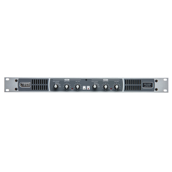 Cloud 24-240 2-Zone Mixer Amplifier 5-Input with RS232 2x 240W @ 4 or 8 Ohms or 100V Line