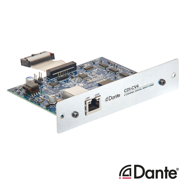 Cloud CDI-CV4 Dante Network Expansion Card for Cloud CV4250 Amplifiers