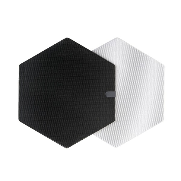 Cloud CS-3HEXGRILL-B 3 inch Hexagonal Magnetic Ceiling Grill - Black