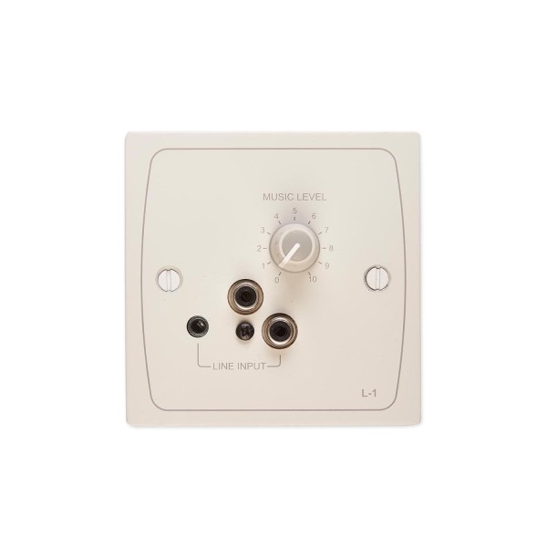 Cloud L-1W Line Level Active Input Plate - White