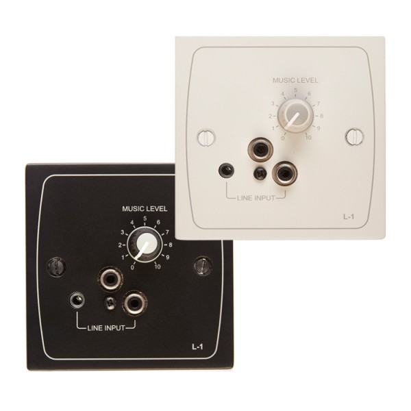 Cloud L-1W Line Level Active Input Plate - White