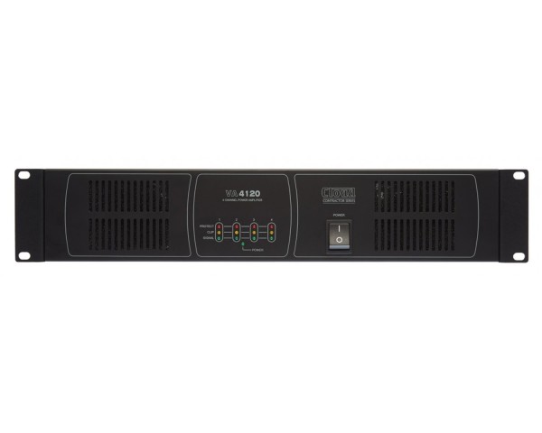 Cloud VA4120 4 Channel Installation Amplifier, 120W @ 4 Ohms or 25V / 70V / 100V Line