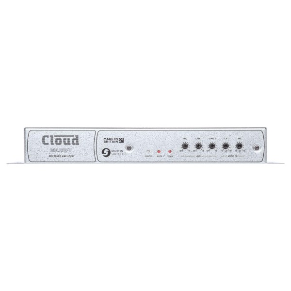 Cloud MA80FT Mono Mixer Amplifier, 80W @ 4 Ohms or 25V / 70V / 100V Line