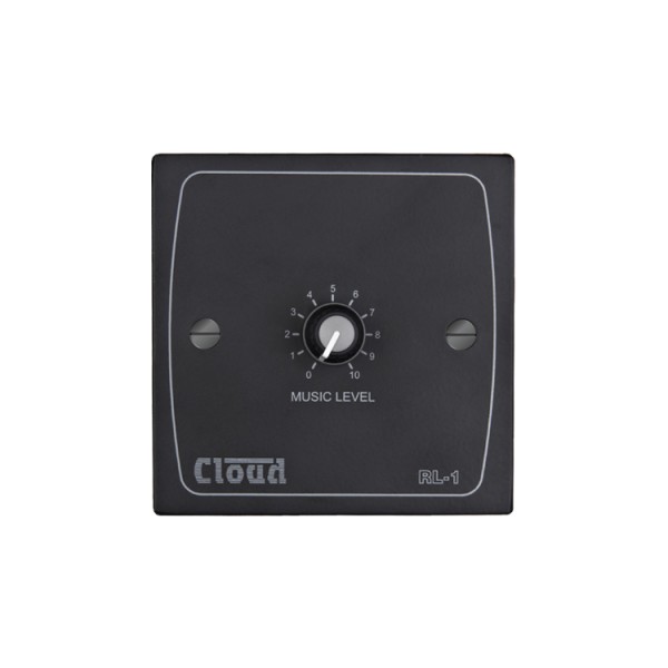 Cloud RL-1B Remote Volume Level Control Plate - Black