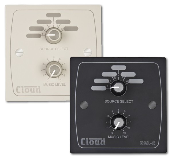 Cloud RSL-6 Remote Source Selector and Volume Control
