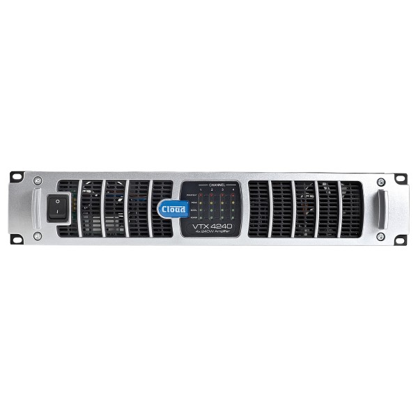 Cloud VTX 4240 4 Channel Power Amplifier, 4x 240W @ 4 Ohms