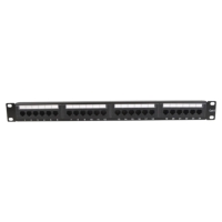 Cobra Case CW-PATCH01 Rackmount CAT6 Patch Panel, 24x RJ45