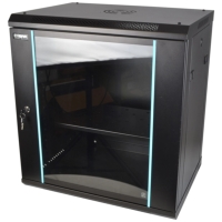 Cobra Case CWR-1245 19-Inch Wall Mount Rack Cabinet, 450mm Depth - 12U