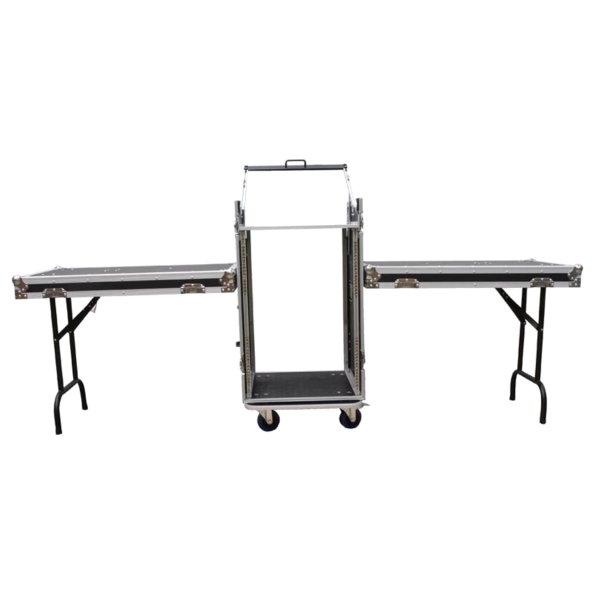 Cobra Case FC156 19-Inch Combo Flight Case with 16U Vertical, 10U Mixer & Tables