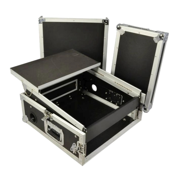 Cobra Case FC157 19-Inch Combo Flight Case with 2U Vertical, 10U Mixer & Laptop Shelf