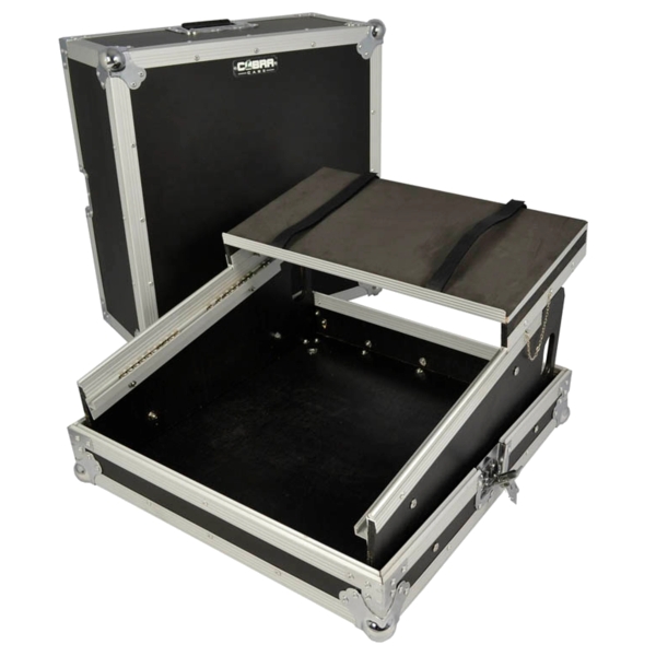 Cobra Case FC171 19-Inch Mixer Flight Case with Sliding Laptop Shelf - 10U