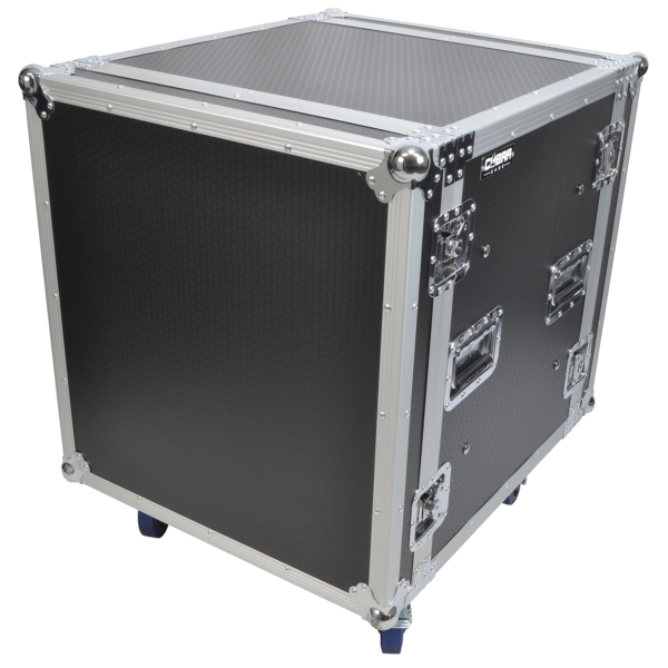 Cobra Case FC200 19-Inch Shock Mount Flight Case with Wheels, 500mm Depth - 12U