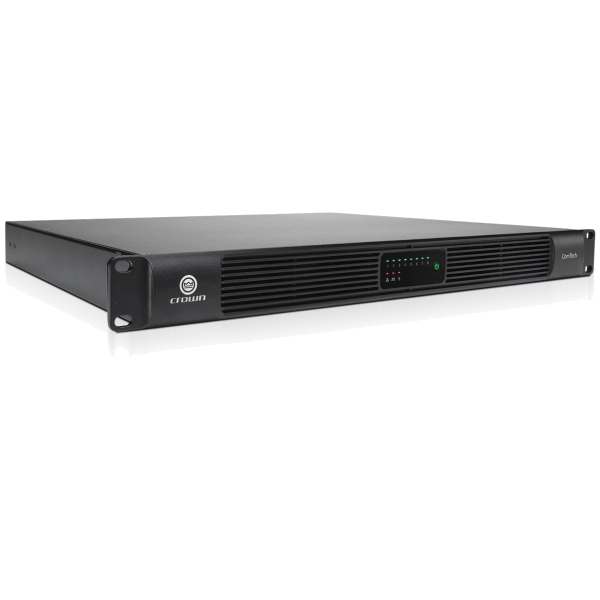 Crown CTD-8125 8-Channel Power Sharing Amplifier with DSP & Dante, 8x 125W @ 4 Ohms or 70V / 100V Line