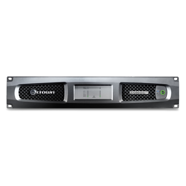 Crown DCi2 1250 2-Channel Install Amplifier, 1250W @ 4 Ohms or 70V / 100V Line