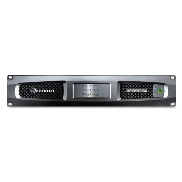 Crown DCi4 1250N 4-Channel Install Amplifier with BLU Link, 1250W @ 4 Ohms or 70V / 100V Line