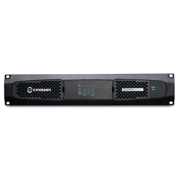 Crown DCi4 600DA 4-Channel Install Amplifier with Dante, 600W @ 4 Ohms or 70V / 100V Line